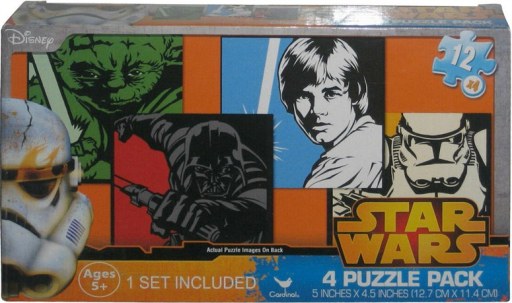 4 pack: Classic characters 12 pieces
