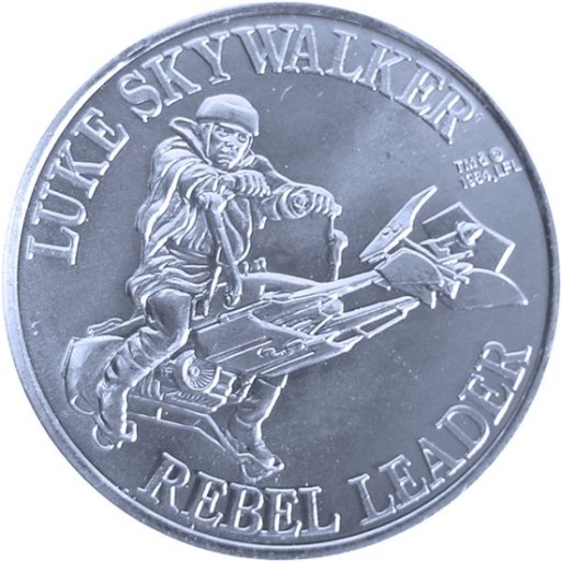 Luke Skywalker, Rebel Leader (Scout Bike)