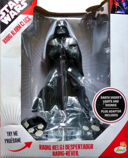 Darth Vader clock radio